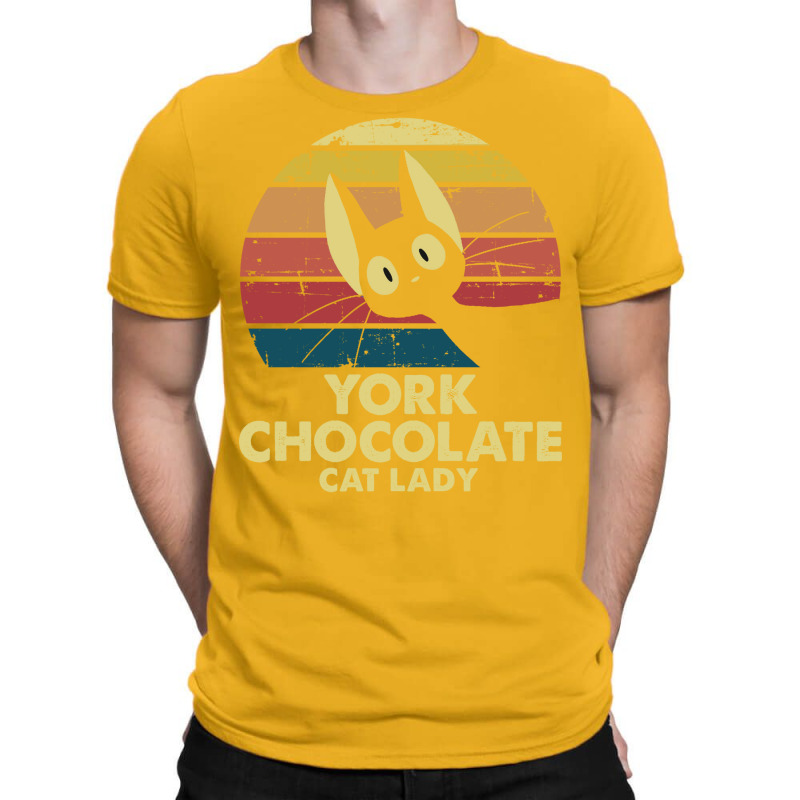 York Chocolate Cat Mom Perfect Present For Mom Mot T-shirt | Artistshot