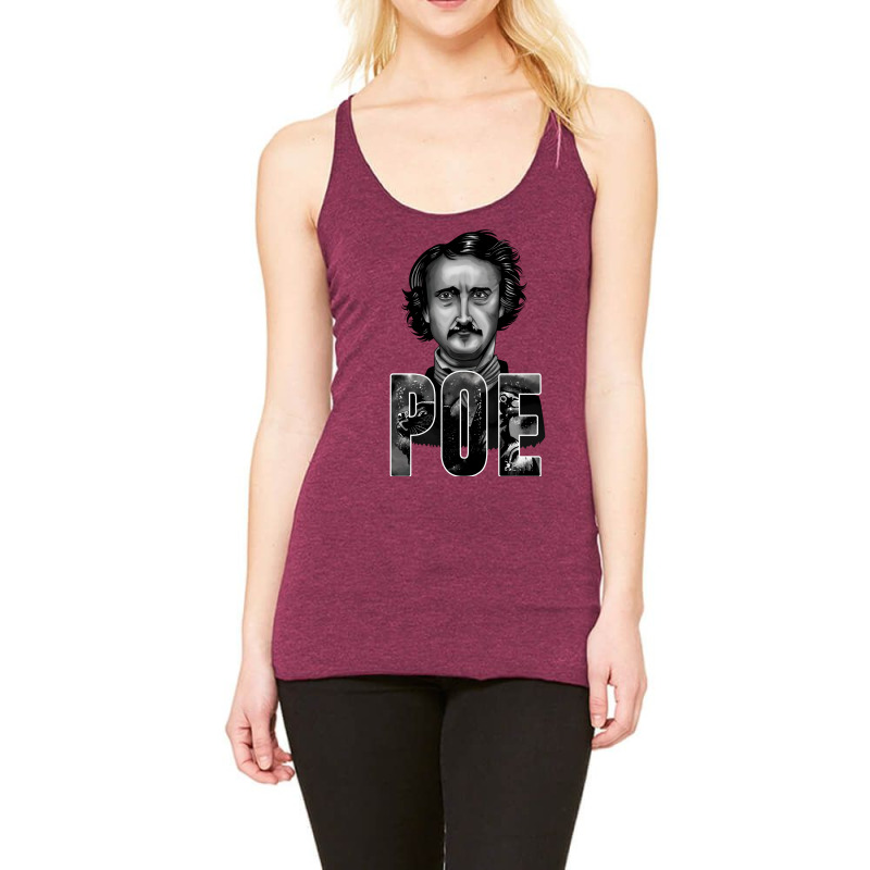 Edgar Allan Poe Vintage Racerback Tank by lenainplongo2 | Artistshot