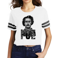 Edgar Allan Poe Vintage Scorecard Crop Tee | Artistshot