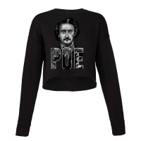 Edgar Allan Poe Vintage Cropped Sweater | Artistshot