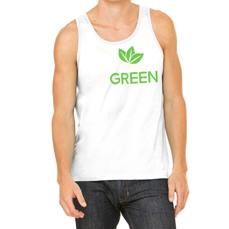 Go Green Go Vegan Cool Tank Top by vulumagelsyh | Artistshot