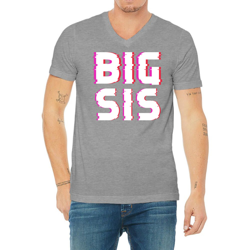 Big Sis 17 V-neck Tee | Artistshot