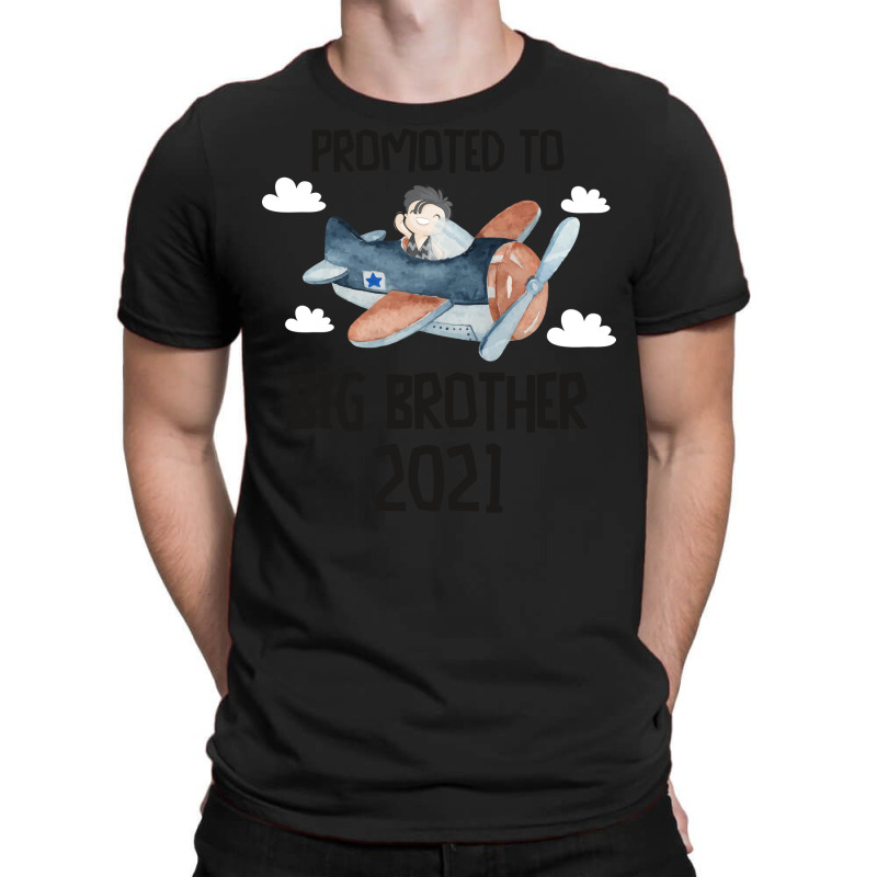 Boy Big Brother Aircraft 2021 Announce New Generat T-shirt | Artistshot