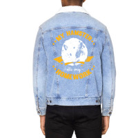 My Hamster Ate My Homework School Student Gift Unisex Sherpa-lined Denim Jacket | Artistshot