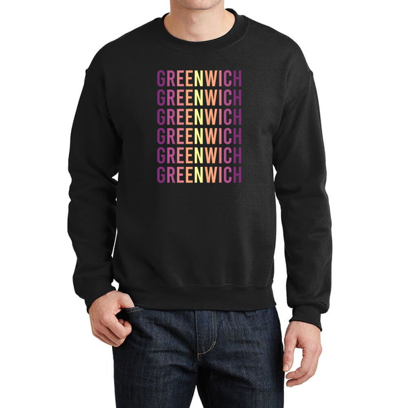 Greenwich City Crewneck Sweatshirt | Artistshot