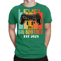 Levelled Up To Big Brother Est 2023 T-shirt | Artistshot