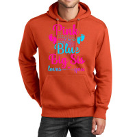 Pink Or Blue Auntie Loves You Gender Reveal Family Unisex Hoodie | Artistshot