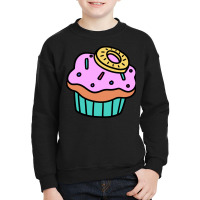 Pineapple Cupcake Youth Sweatshirt | Artistshot