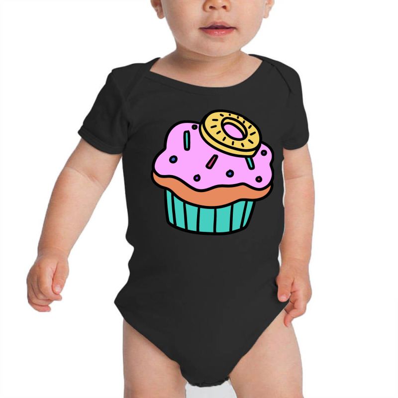 Pineapple Cupcake Baby Bodysuit by ilal12 | Artistshot