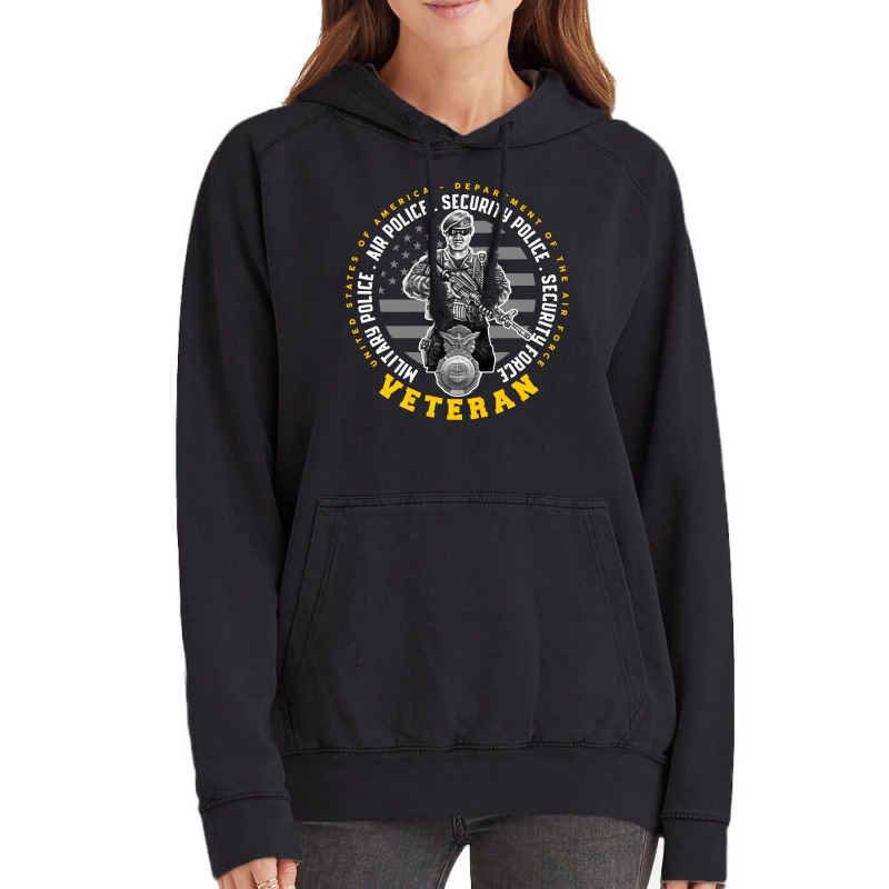 Department Of The Air Force Veteran Military Police Vintage Hoodie by Kengkong27 | Artistshot