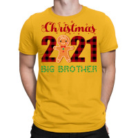 Christmas 2021 Big Brother Gingerbread Matching Fa T-shirt | Artistshot