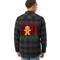 Christmas 2021 Big Brother Gingerbread Matching Fa Flannel Shirt | Artistshot