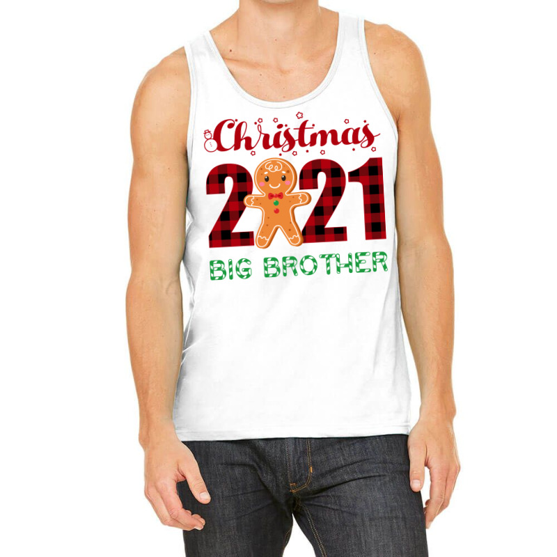 Christmas 2021 Big Brother Gingerbread Matching Fa Tank Top | Artistshot