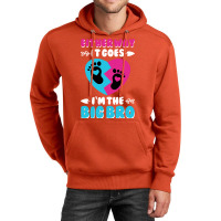 Either Way It Goes Im The Big Bro Gender Reveal Fu Unisex Hoodie | Artistshot