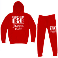 Promoted To Big Brother Sibling Pregnancy Announce Hoodie & Jogger Set | Artistshot