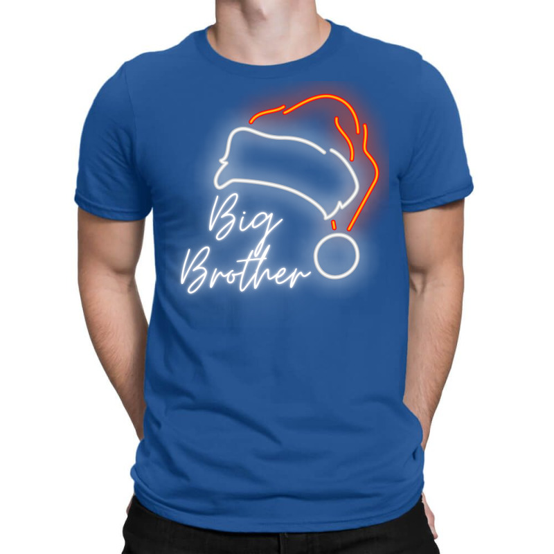 Big Brother Christmas Hat Design For Family T-shirt | Artistshot