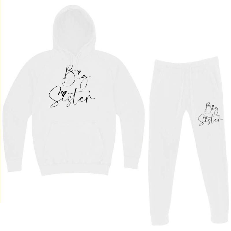 Big Sister Shirt Little Sister Shirt Big Sister Fl Hoodie & Jogger Set | Artistshot