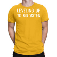 Leveling Up To Big Sister T-shirt | Artistshot