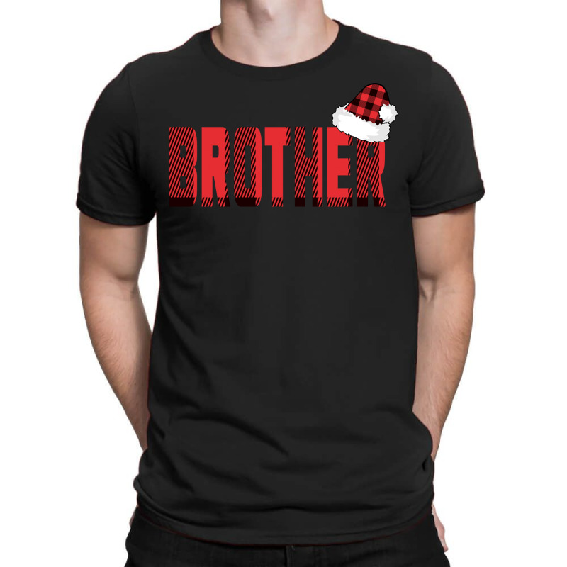 Christmas Brother Buffalo Plaid T-Shirt by rolinghsgagv | Artistshot