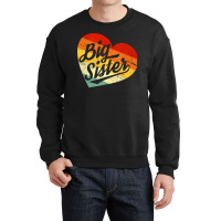 Retro Vintage Big Sister 1 Crewneck Sweatshirt | Artistshot