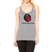 Reading Is My Therapy 2 Racerback Tank | Artistshot