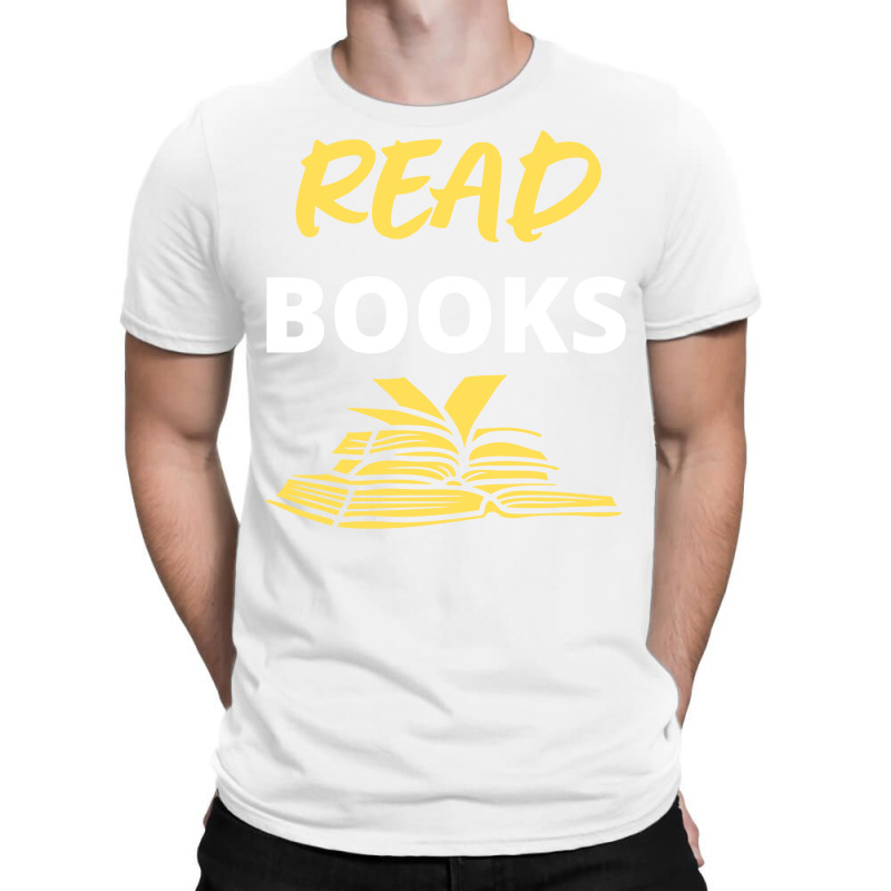 Read Books 3 2 T-Shirt by reejanhuddau | Artistshot