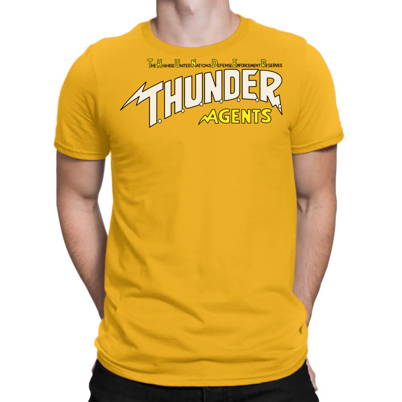 Thunder Agents White T-Shirt by djonicmisicx | Artistshot