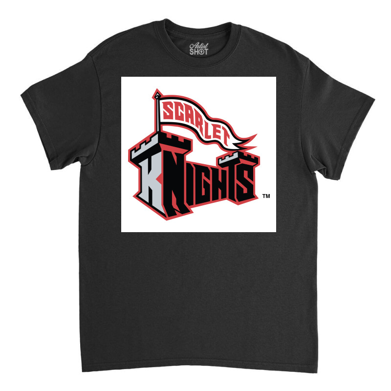 Rutgers Scarlet Knights Classic T-shirt by sarbsarbin | Artistshot