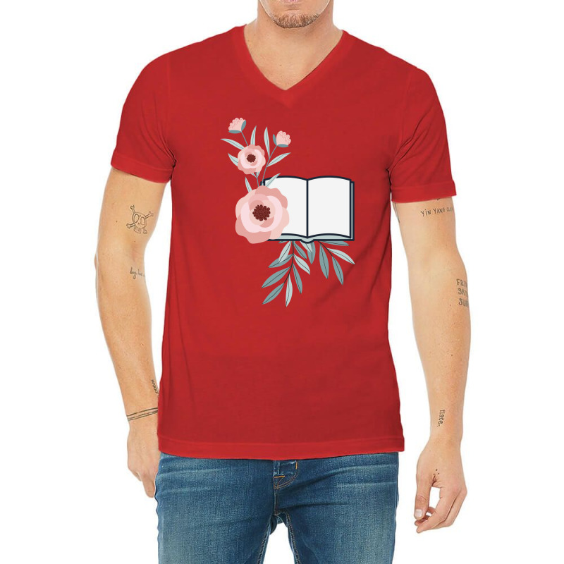 Books 135 V-neck Tee | Artistshot