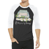 Reading Is My Therapy 54 3/4 Sleeve Shirt | Artistshot