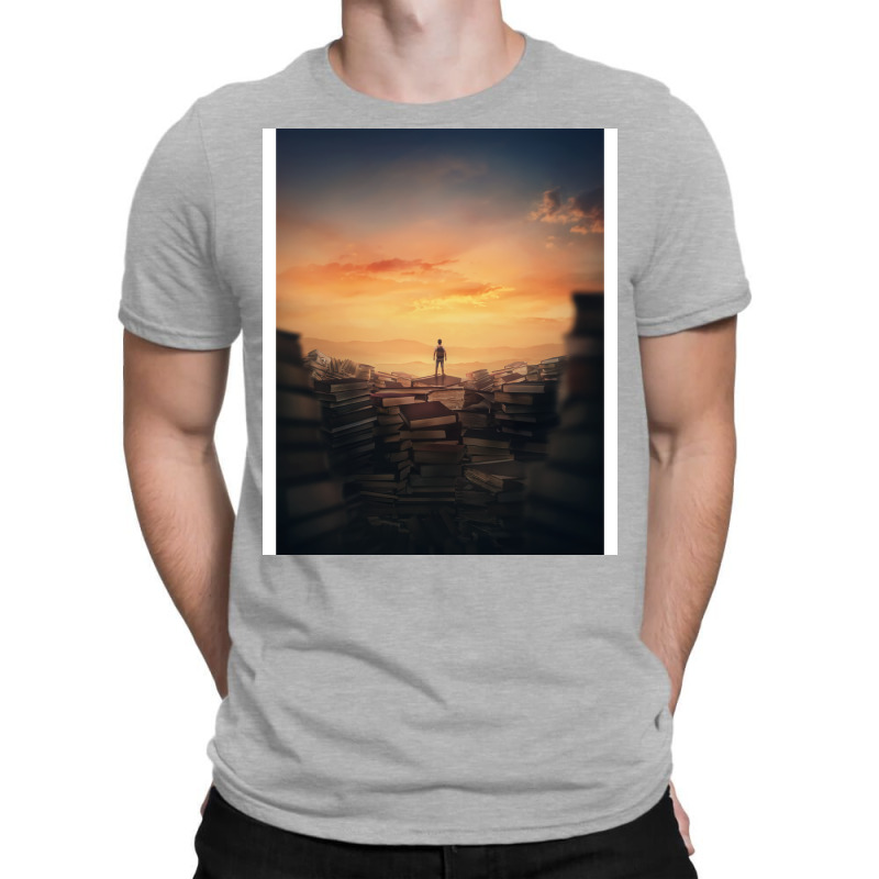 The Forgotten Books T-shirt | Artistshot