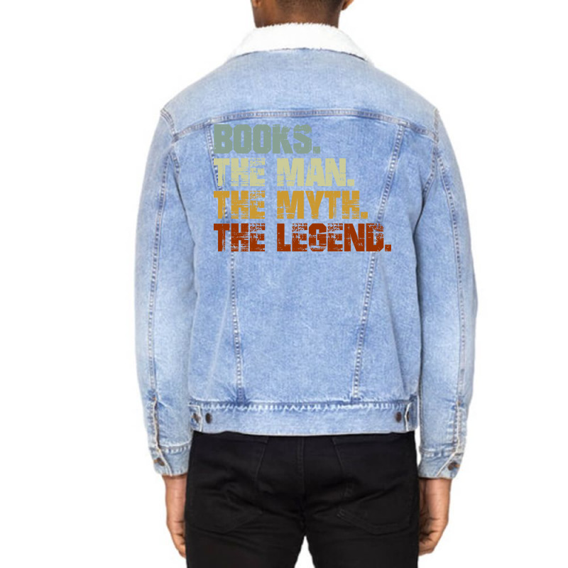 Books 28 Unisex Sherpa-lined Denim Jacket | Artistshot