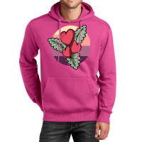 Hearts Flower Vintage Unisex Hoodie | Artistshot