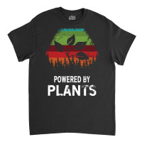 Powered By Plants 80s Classic T-shirt | Artistshot