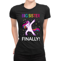 Big Sister Finally I Ladies Fitted T-shirt | Artistshot