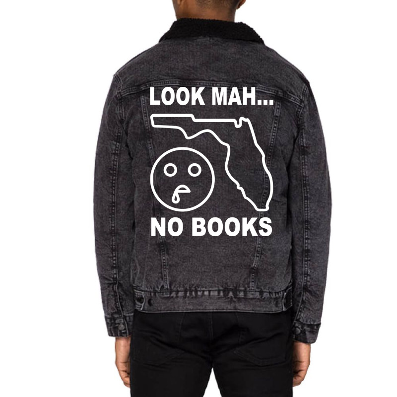 Stop The Florida Book Ban Unisex Sherpa-lined Denim Jacket | Artistshot