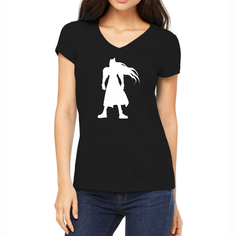 Sephiroth Ffvii Women's V-Neck T-Shirt by kattypelem | Artistshot