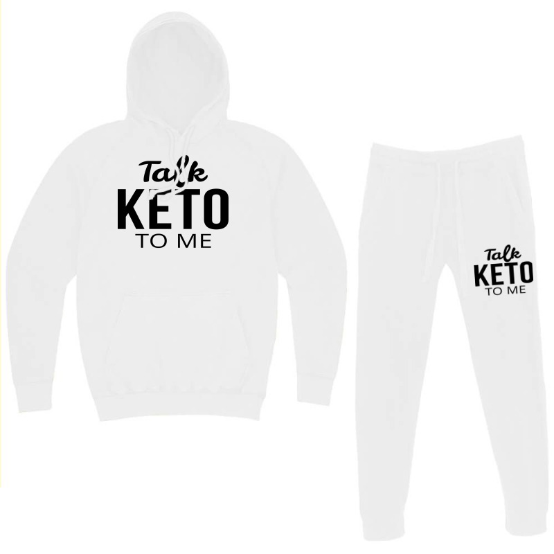 Talk Keto To Me Keto Hoodie & Jogger set by milabtowerp | Artistshot