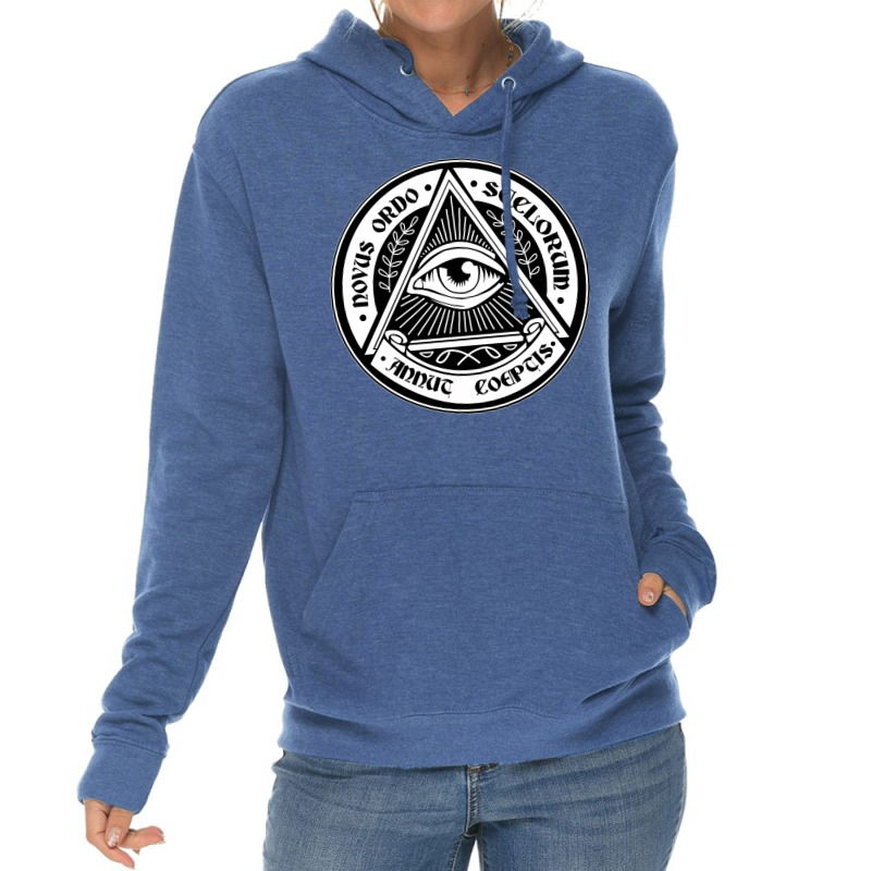 Illuminati Lightweight Hoodie by reifenemuksa | Artistshot