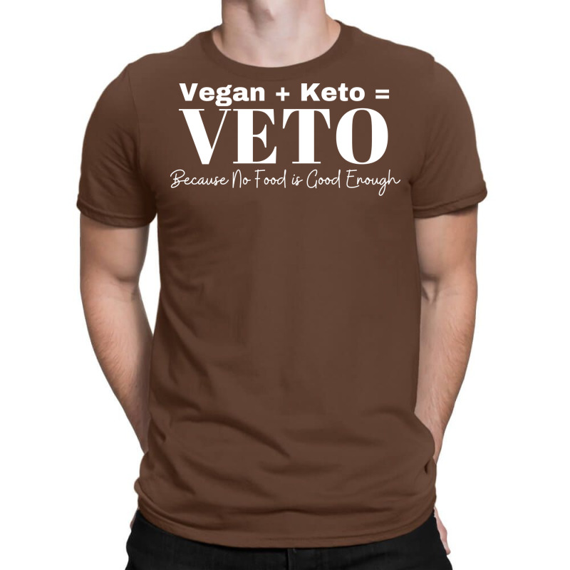 Vegan Keto Veto Aesthetic T-Shirt by milabtowerp | Artistshot