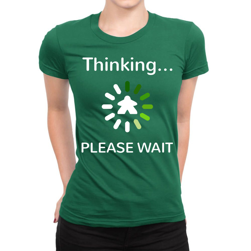 Analysis Paralysis Green Meeple Board Game Funny Ladies Fitted T-Shirt by velciumagalej | Artistshot