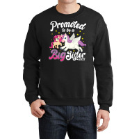 Promoted To Big Sister Pregnancy Announcement Crewneck Sweatshirt | Artistshot