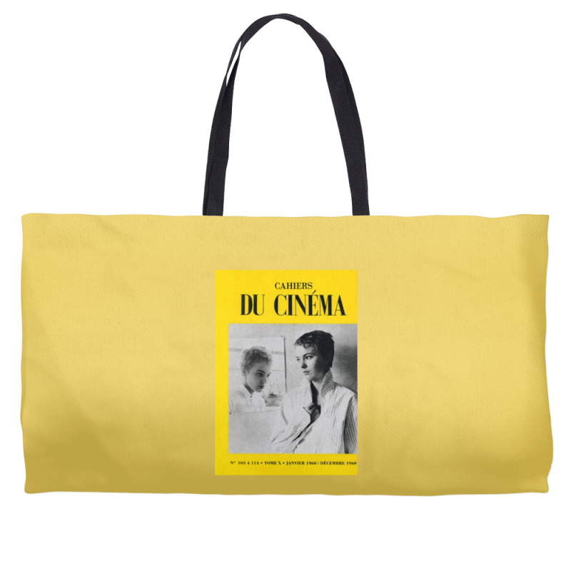 Jean Seberg Breathless Cahiers Du Cinema French Ne Weekender Totes | Artistshot