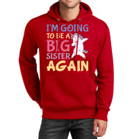 Im Going To Be A Big Sister Again Unicorn Unisex Hoodie | Artistshot