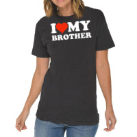 I Love My Brother Gifts For Sister Vintage T-shirt | Artistshot