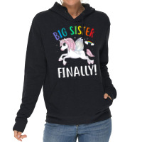 Im Going To Be A Big Sister Unicorn Lightweight Hoodie | Artistshot