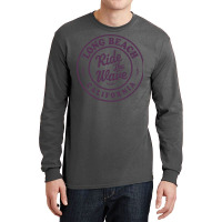 Long Beach California Ride The Wave Badge Tumblr Long Sleeve Shirts | Artistshot