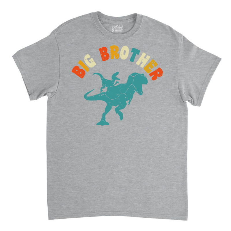 Promoted To Big Brother Dinosaur Gift Big Bro Classic T-shirt | Artistshot