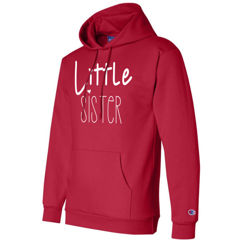 Little Sister Fun Positive Design Champion Hoodie by palokalgeau | Artistshot