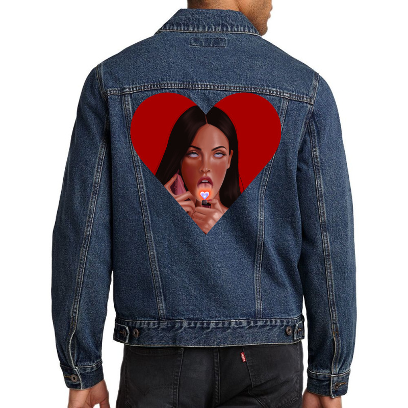 Jennifer’s Body Heart Men Denim Jacket by fershbwelec | Artistshot